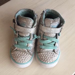 Skechers twinkle toes high tops
